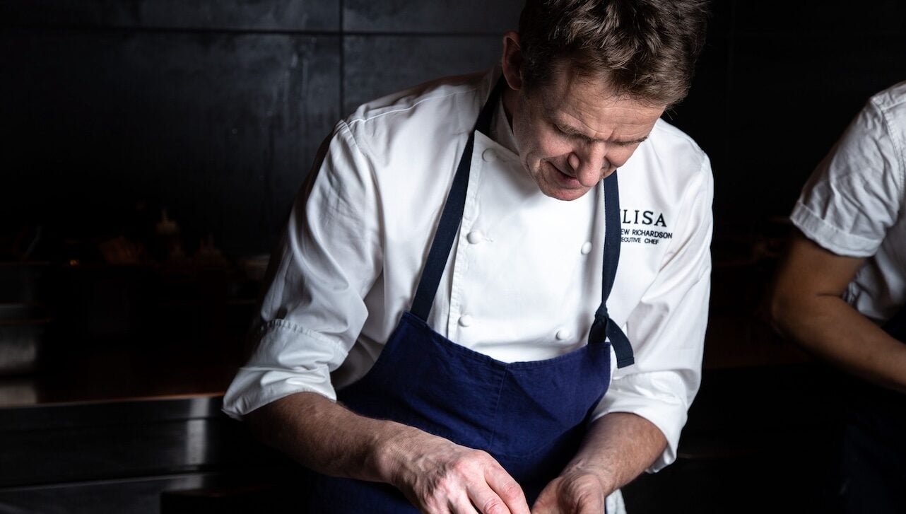 Chef Andrew Richardson of Elisa