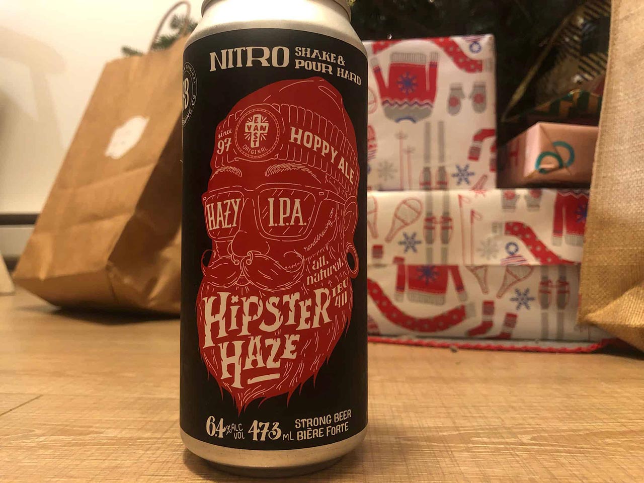 24 Days of B.C. Beer: Hipster Haze Nitro Hazy IPA by R&B Brewing (No.22 ...