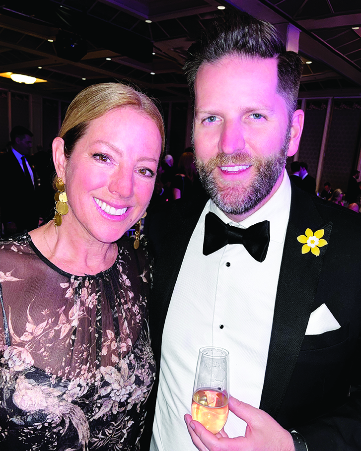 Sarah McLachlan and Joshua McVeity were among 530 guests—local philanthropists and business leaders—who attended the black-tie affair at the Fairmont Hotel Vancouver. 