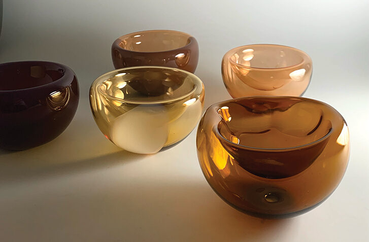 Jemma Van Osch glass bowls