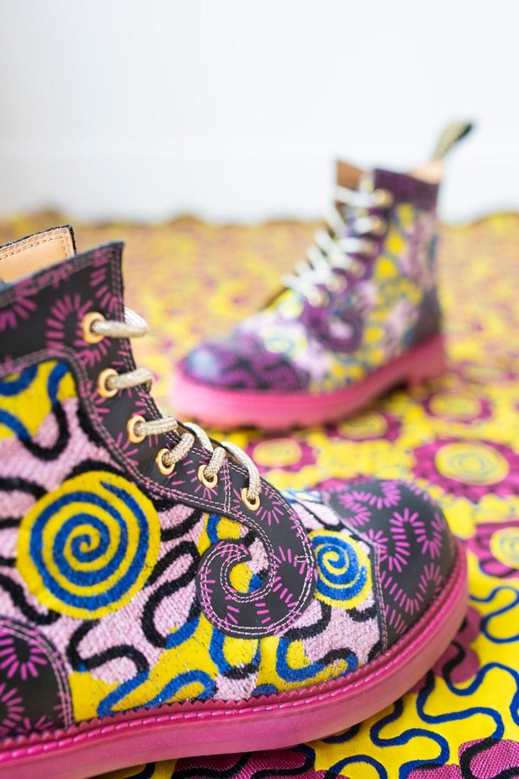 Derby Swirl Fluevog Boot