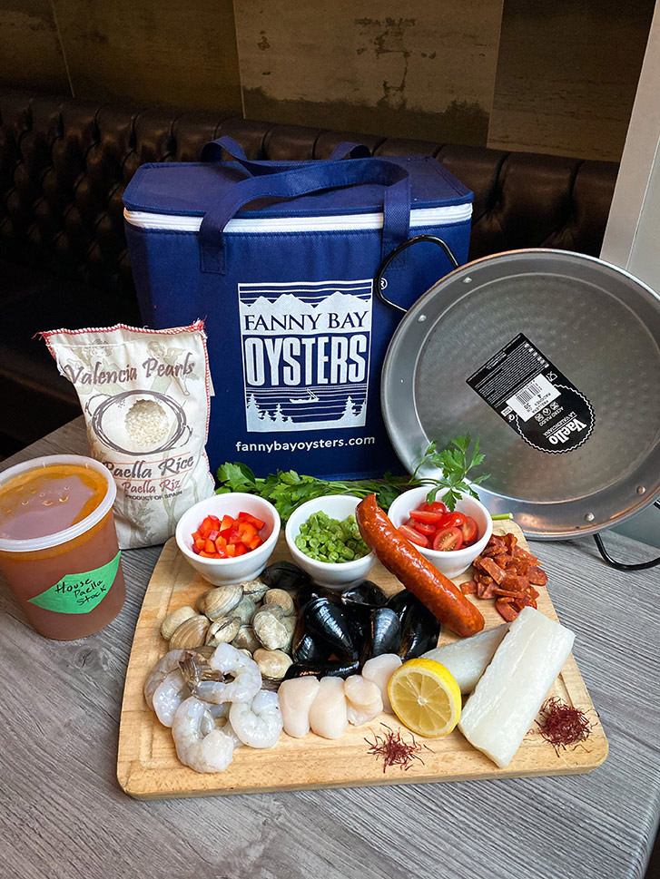 Fanny Bay Paella Kit
