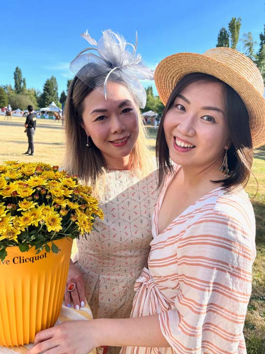 Jennifer Kwok and Vivian Tsang