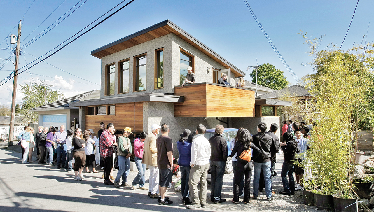 The first laneway house in Vancouver