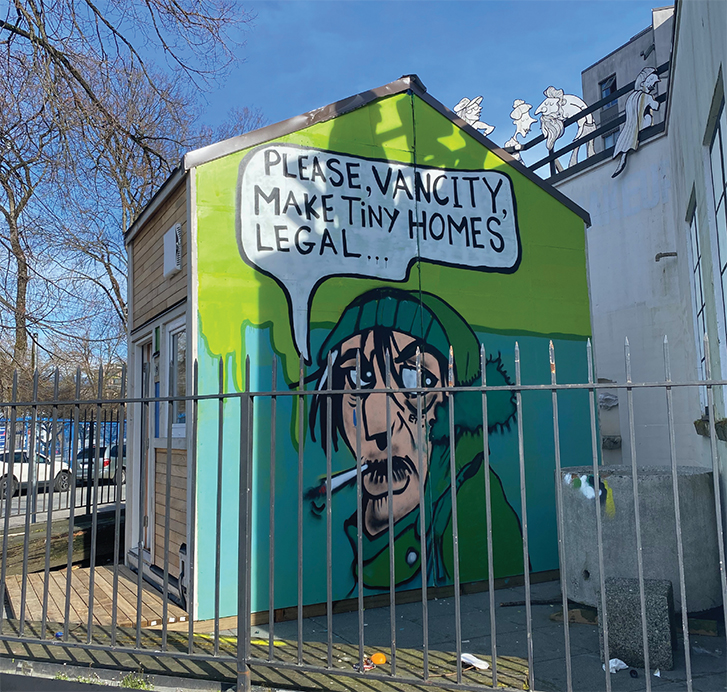 Tiny homes built in three months for the Downtown Eastside