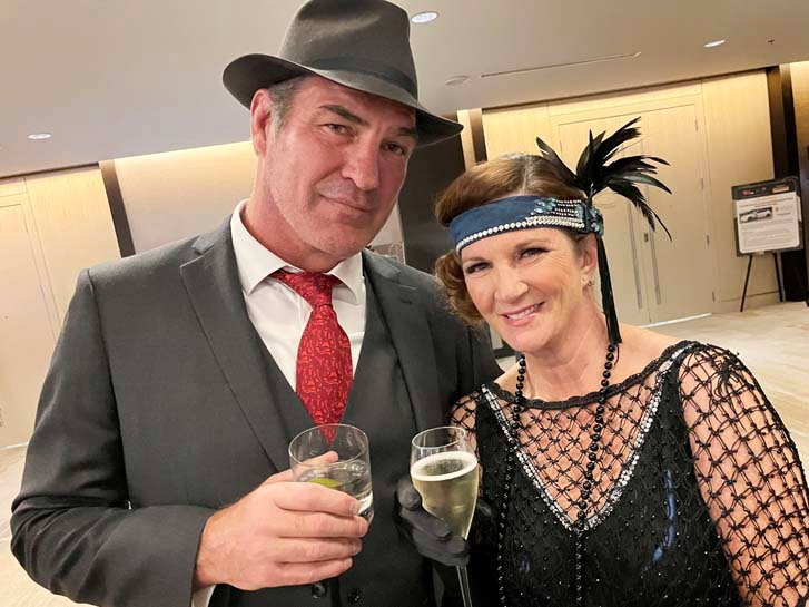 Lynn Colliar and Glen Ennis