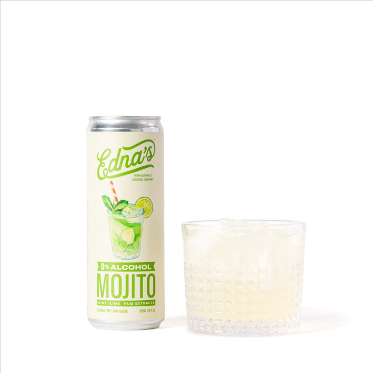 Mojito 0% Alcohol, Edna's Non Alcoholic Cocktail Company