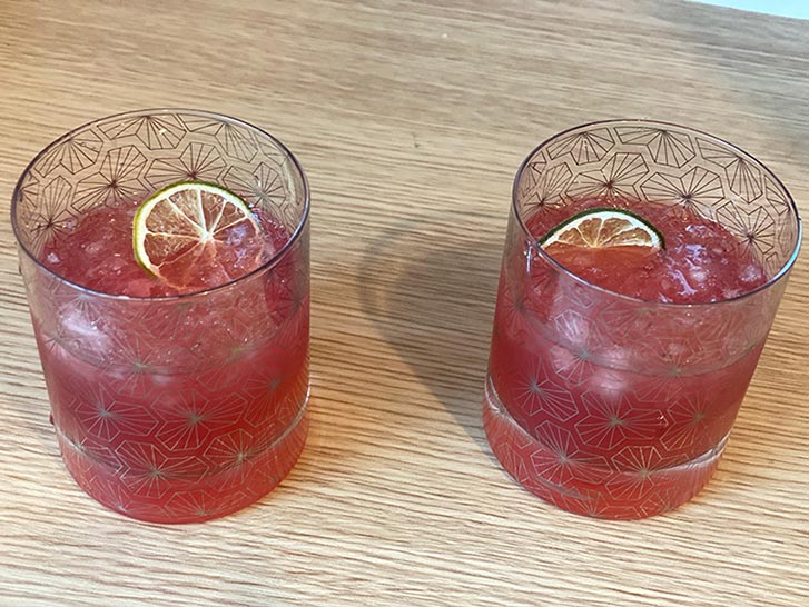 My Version of the Sting Like a Bee Cocktail