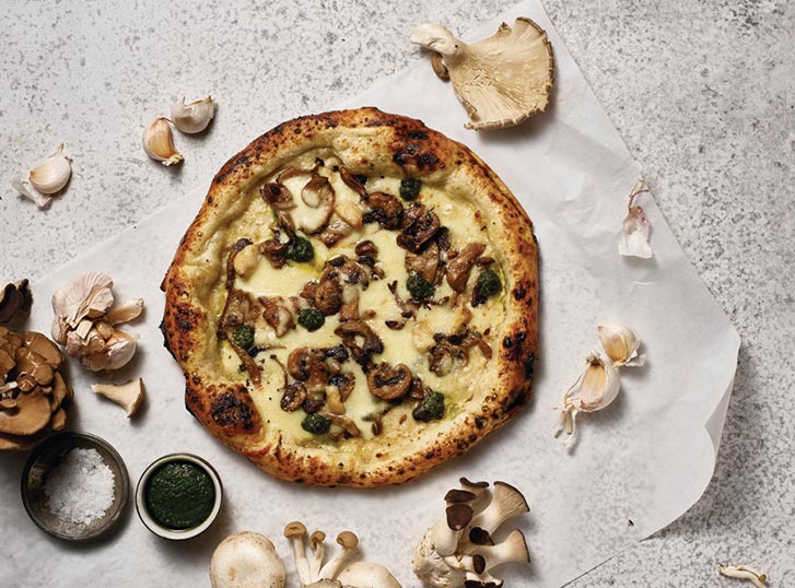 Nightingale Roasted Mushroom Pizza