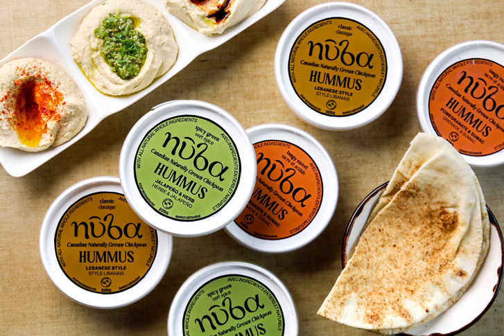 Nuba Hummus Trio, Nuba Natural Foods