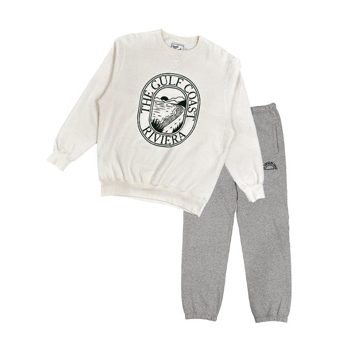 A sweatsuit from Local Tourist Ltd.