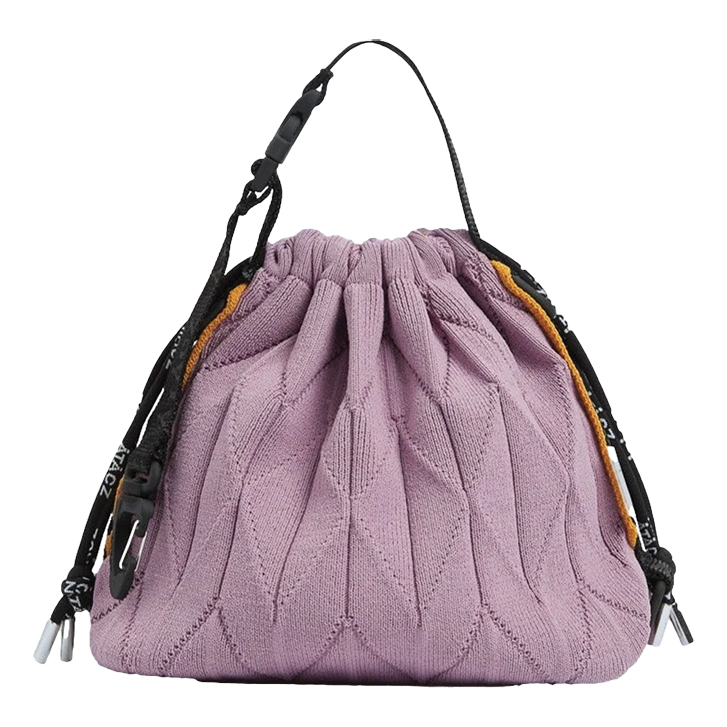 reversible knit Twist bag