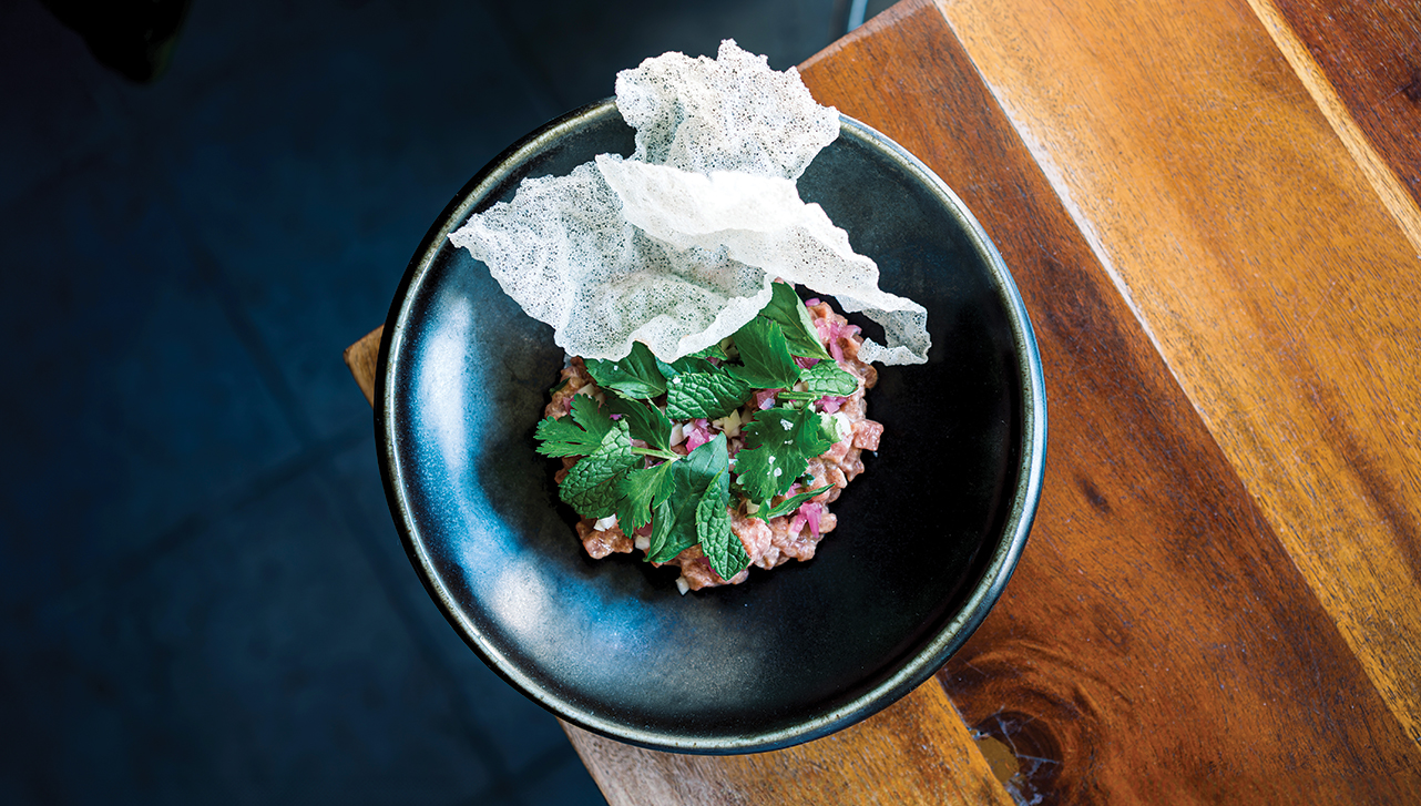 Bar Susu’s wagyu pho tartare