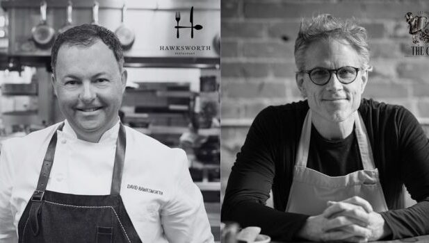 Chefs David Hawksworth and Jonathan Gushue