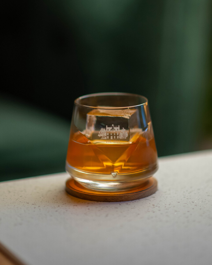 a glass of whisky