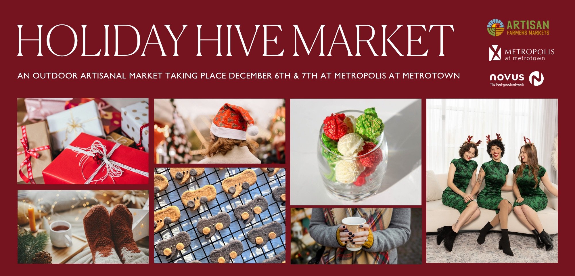 Holiday Hive Market at Metropolis at Metrotown