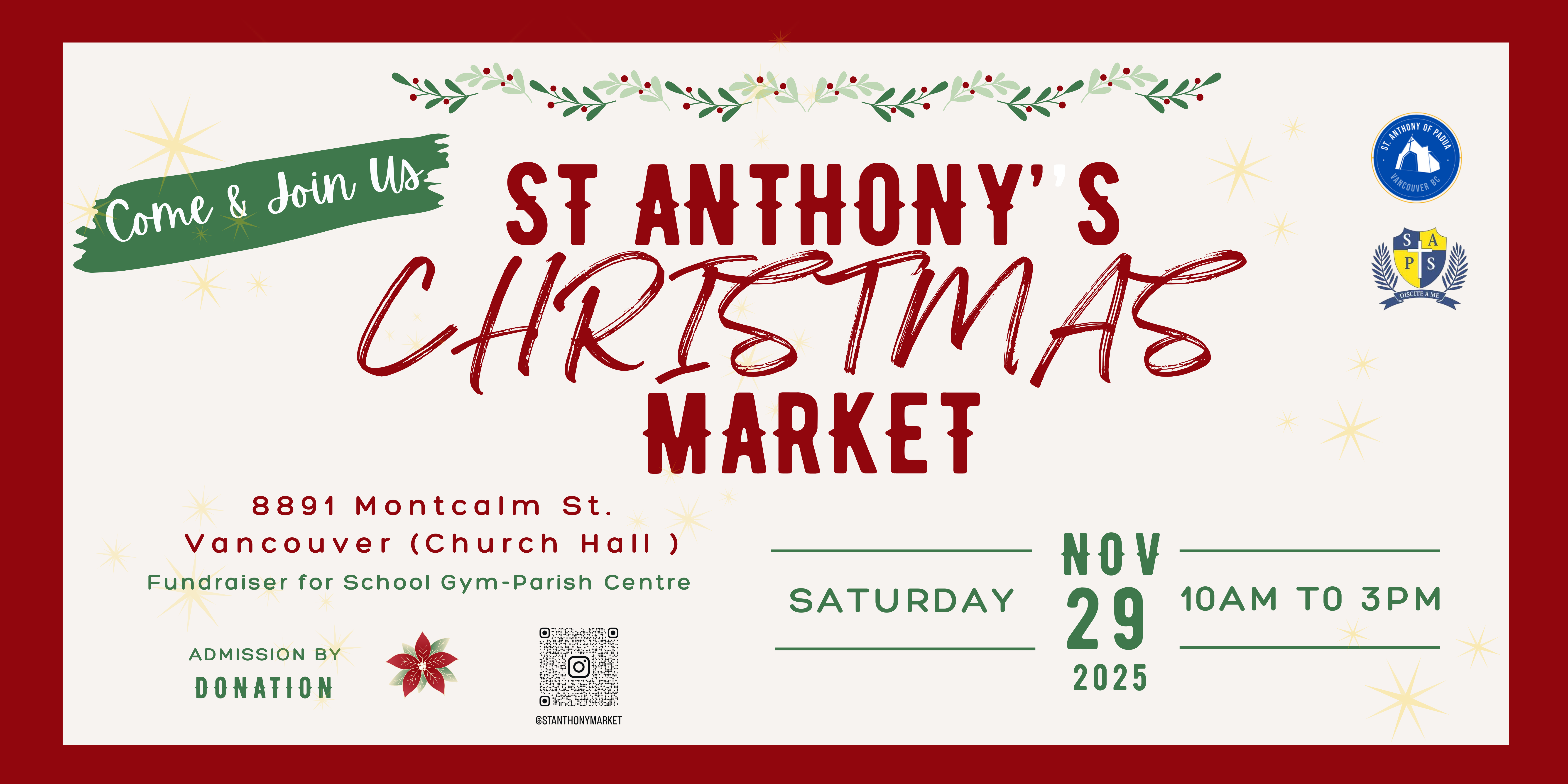 St. Anthony’s Christmas Market