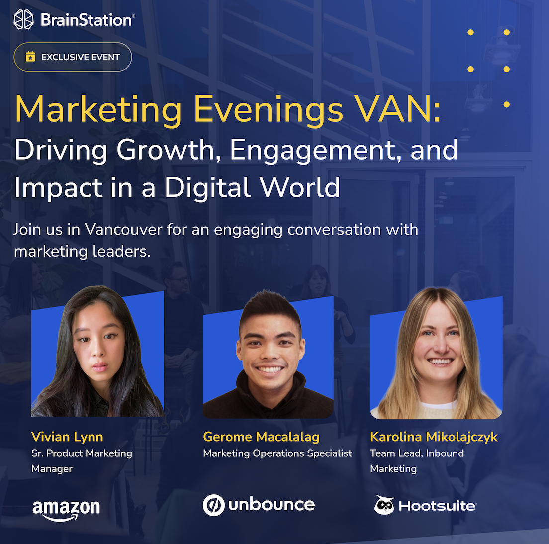 Marketing Evenings VAN: Driving Growth, Engagement, and Impact in a Digital World