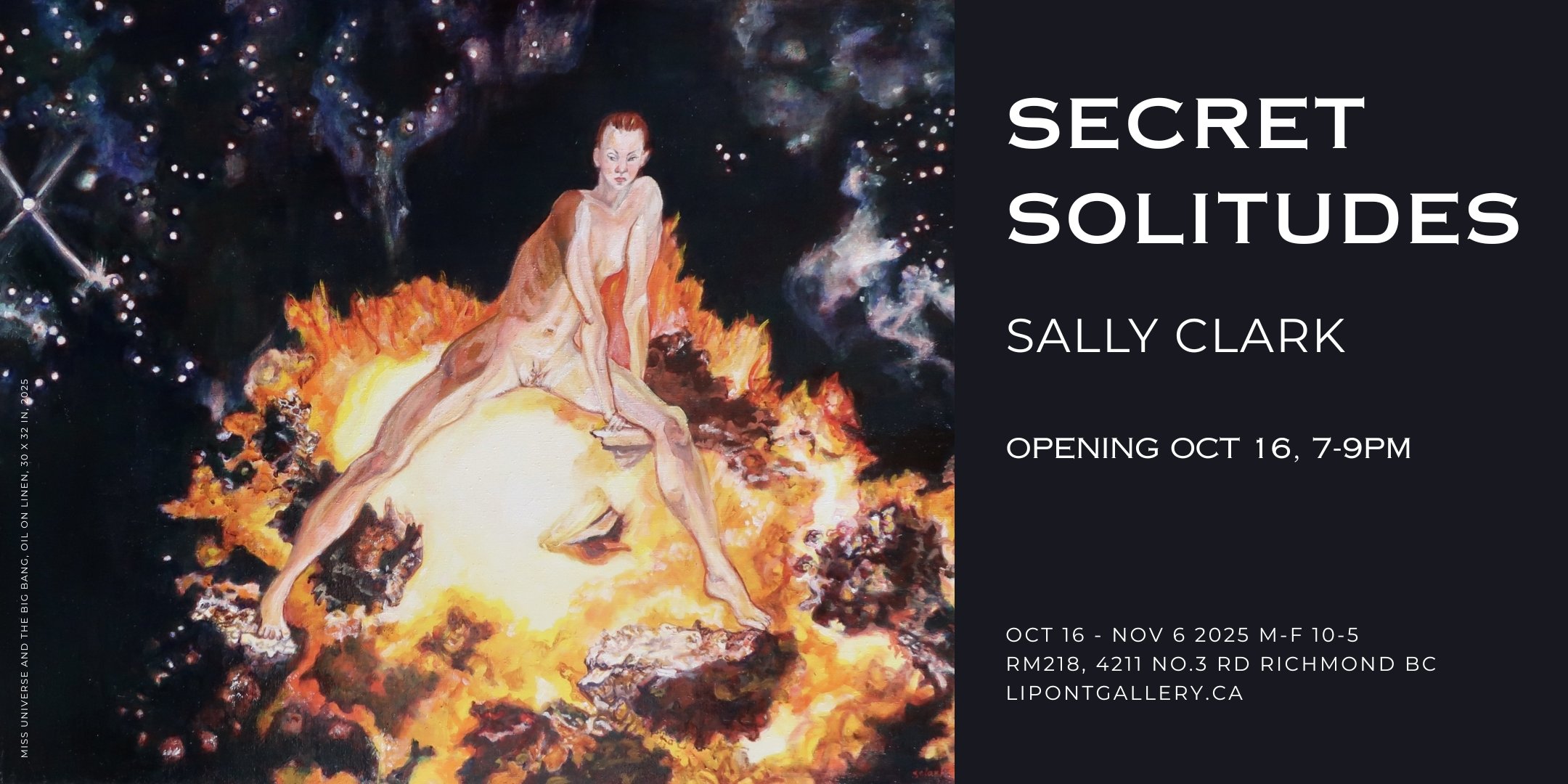 SECRET SOLITUDES – PAINTINGS BY SALLY CLARK