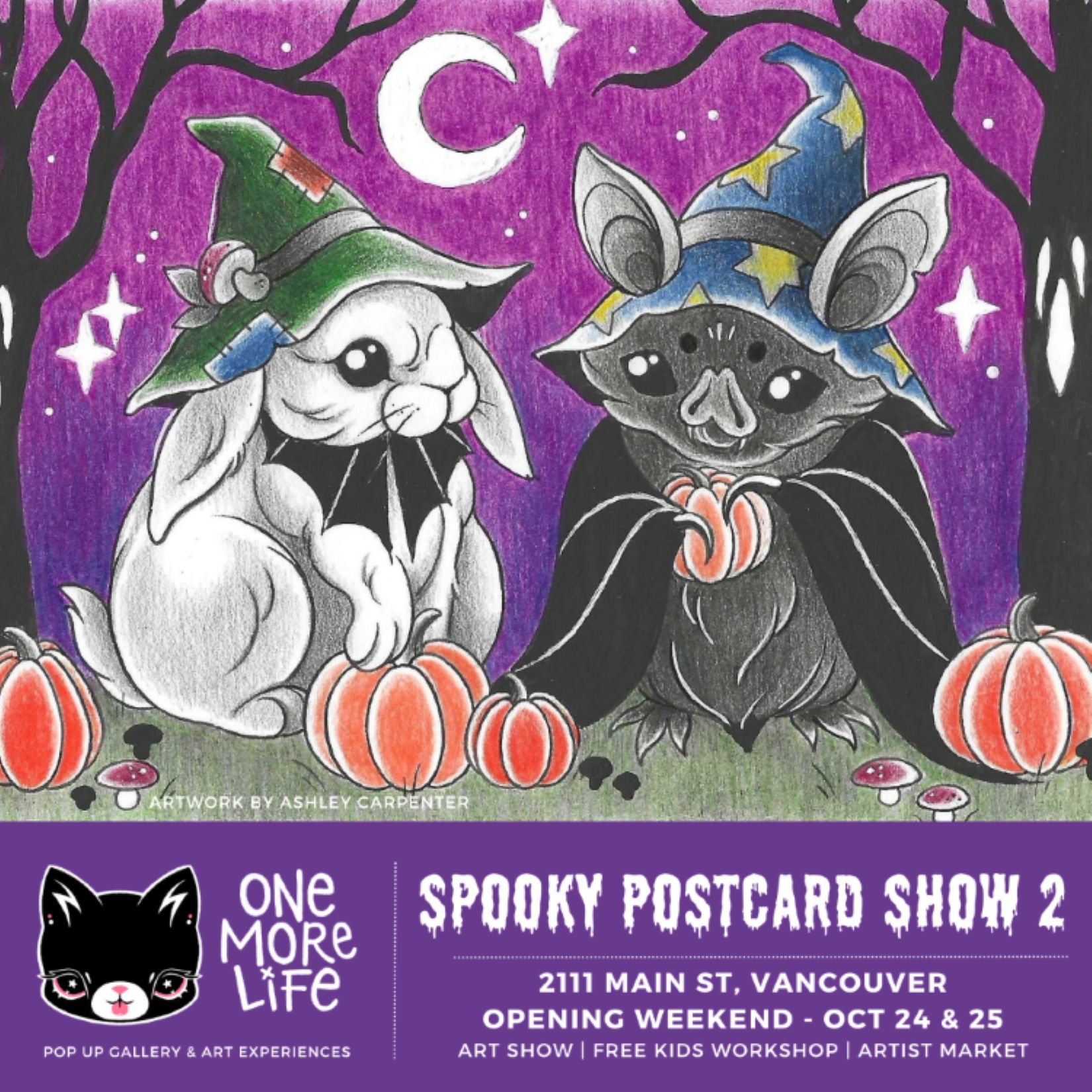 Spooky Postcard Show 2
