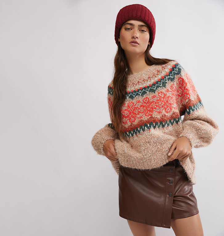 Festive Frost crewneck by Free People