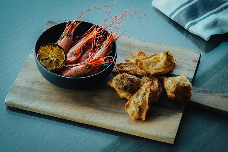 how to cook spot prawns