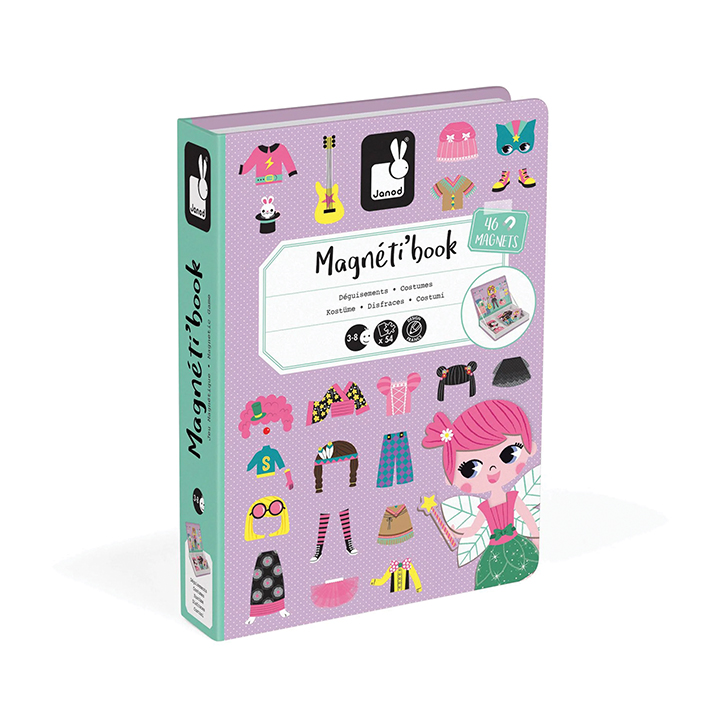 Janod Girls’ Costumes Magneti’book 