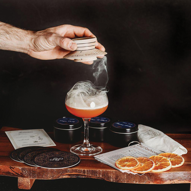 Modern Bartender’s Smoking Cocktail set